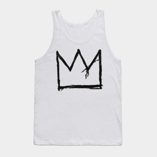 Crown Basquiat style Tank Top